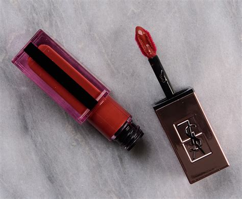 ysl water stain glow lip stain 202|YSL Insurgent Red (202) Water Stain Glow Glossy Stain.